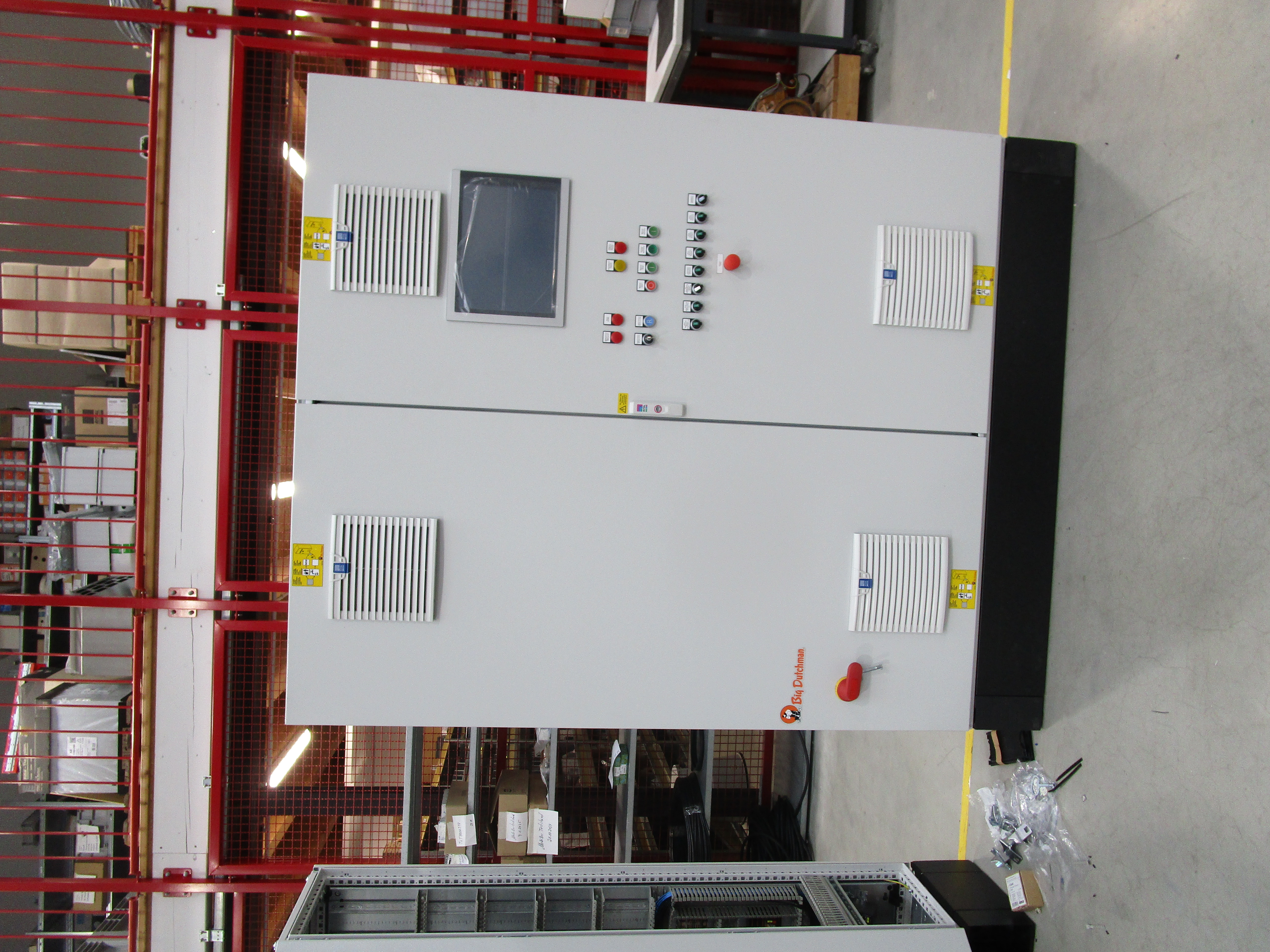 Control cabinet OptiSec 6 tiers